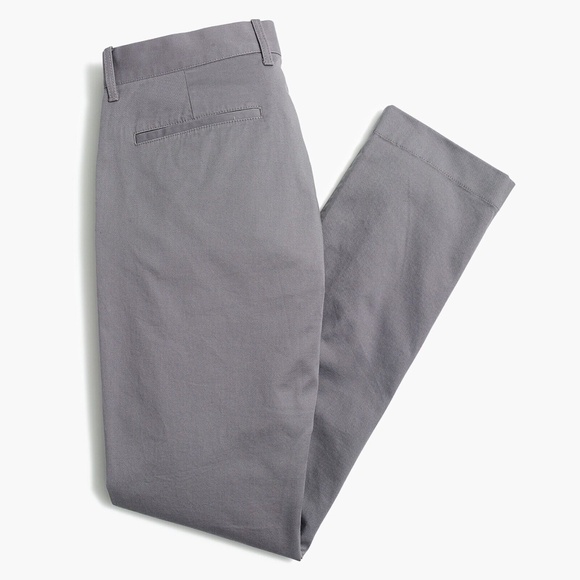 New JCREW Mens 29 / 30 Slim-Fit Flex Chino Pants in Slate Gray $79 H3167 - Picture 2 of 5